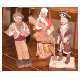 San Tons Jo Eande Wood Figures