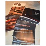 car brochures