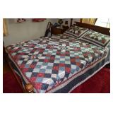 Bed and quilt