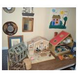 Doll house and miniatures