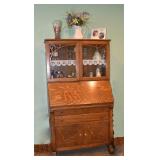 Drop Front Antique Desk Curio
