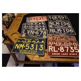 1969-1973 License Plates