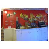 Metal Boat, Cash Register, Collectibles