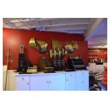 Nat Cash Register Bus token machine Not metal boat