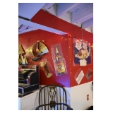 windsor Chair, metal boat is not for sale