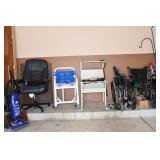 chair metal desk wheelchair