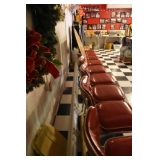 Great Vintage Red Dining Chairs