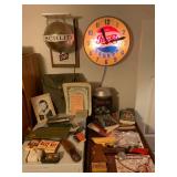 Pepsi Clock Schlitz Light