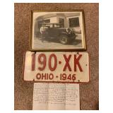 License Plate and Car