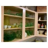 Green Depression ware