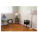 Side Tables Lamps
