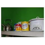 Canister set for advertising