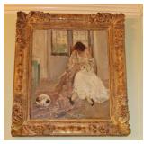 Lady with Auburn Hair, E P Ullman Artist 