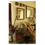 Art, Wing Back Chair