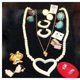 Turquoise and Ivory Jewelry
