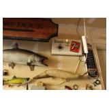 Fishing Lures, Stuffed fish 