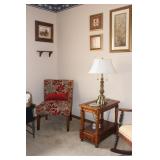 Accent Chair, Table