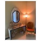 Sofa Table and Mirror