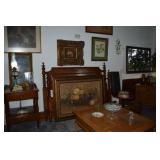 Headboard Art Wood Table