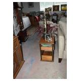 End Table and Lamp