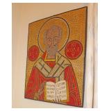 Mosaic Type Wood vintage Art