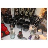 Black glassware-sm rm divider