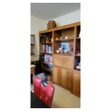 Bookcases, display cabinets