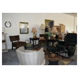 mID cENTURY cHAIRS rOCKER tABLES