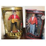 Elvis and James Dean Dolls