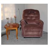 Recliner lift chair Side table