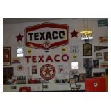 Texaco porcelain lg sign & Rd Porcelain