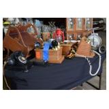 telephone radio records player cds 45s