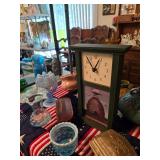 Clock and Pottery