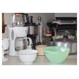 Jadeite Bowl Faberware Coffee Pot