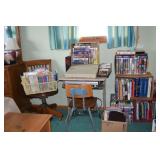 School Desk Stereocomponent Lane Chest