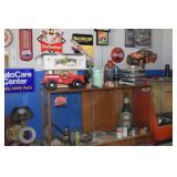 Toys, Advertising Signs Model A & T Parts Showcase