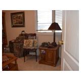 Lamps End Table Antique Chair