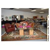 Sofa with Elephant Legs coffee table