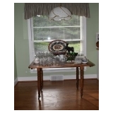 Wood Kitchen Table Glassware