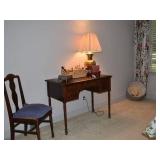 Dressing table desk Lamp Chair