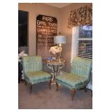 French Chairs Lamp