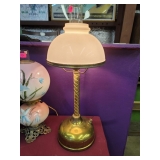 Coleman style electrified Kerosene Lamp
