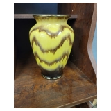 German "Bumblebee" pottery Vase