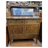 Quarter Sawn Oak Sideboard