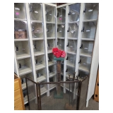Lockable Lockers/ Fireplace set/ Changeable Holiday Welcome Sign