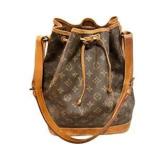 LOUIS VUITTON MONOGRAM LEATHER BUCKET BAG
