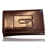 GUCCI LEATHER KEYCHAIN WALLET