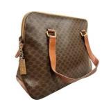 CELINE MONOGRAM LEATHER HANDBAG