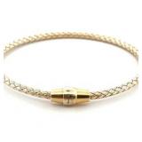 STERLING SILVER CABLE BRACELET