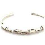 STERLING SILVER CUFF BRACELET